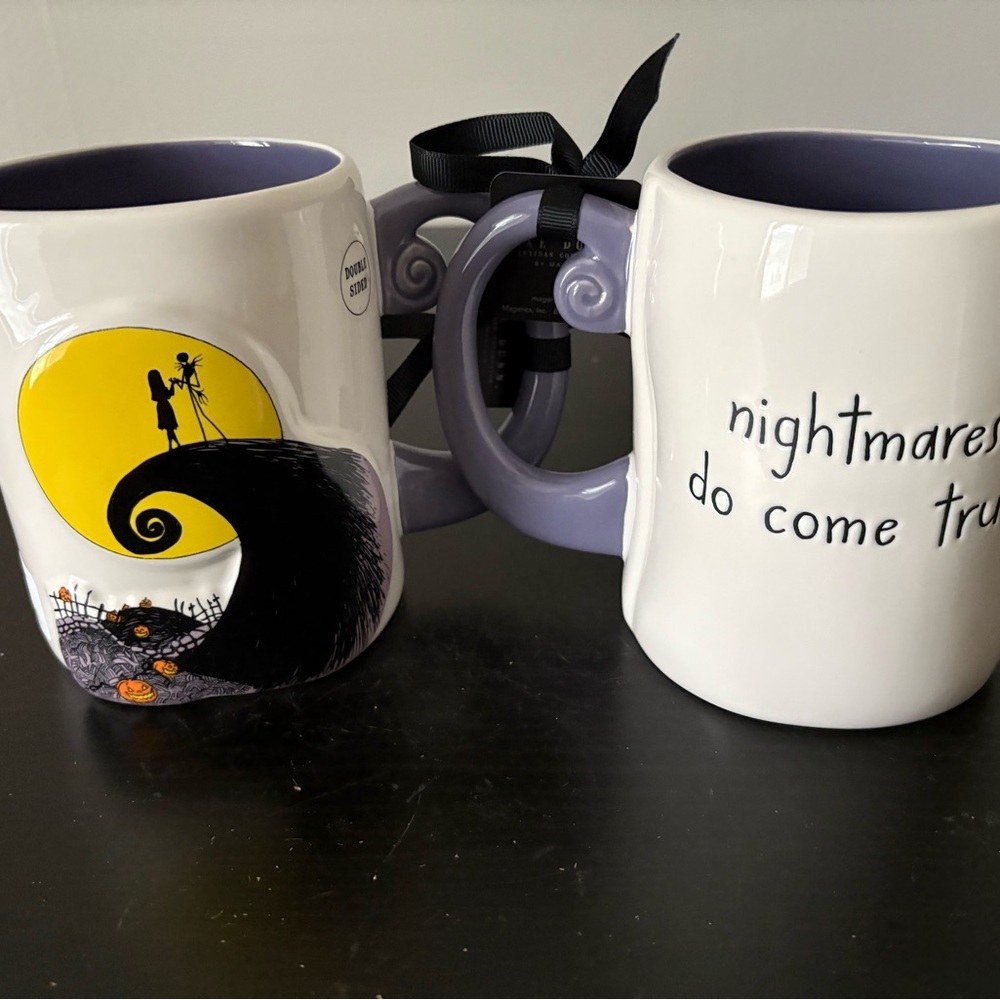 New Rae Dunn The Nightmare Before Christmas NIGHTMARES DO COME TRUE Mug DS 1 Mug